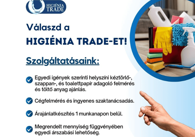 Higiénia Trade Hungary - A tisztaság partnere!