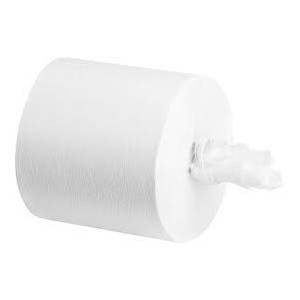 Maxi roll kéztörlőpapír, 2 rétegű, 130 m, hófehér, cellulóz, 6 tekercs/csom