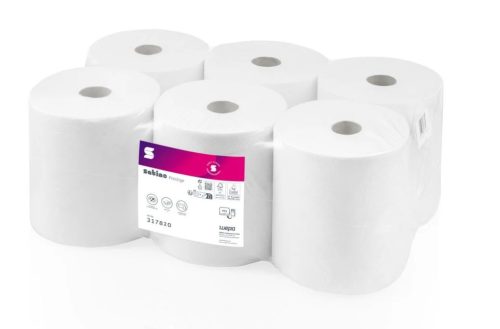 Wepa Prestige kéztörlő 2 réteg papír 150m automata adagolóhoz  6 tekercs/csomag