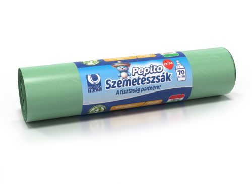 Szemeteszsák 62x80x0,20mik 70L 20db/tek