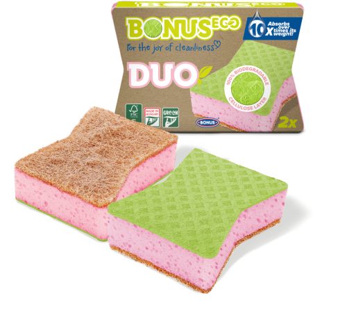 Bonus+ DUO karcmentes mosogatószivacs 