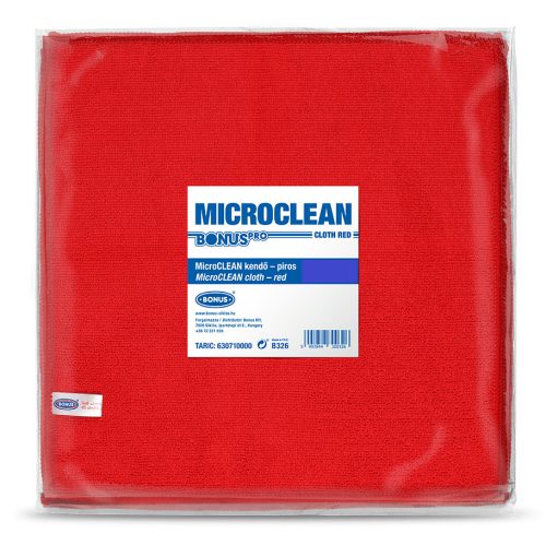BonusPRO MicroCLEAN kendő PIROS HoReCa - HACCP