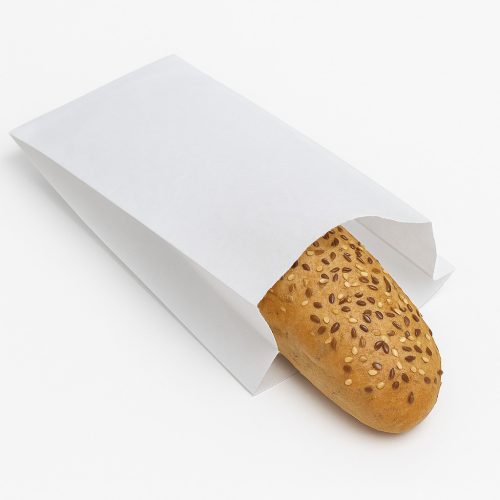 Papírtasak – fehér, fényes 0,5 kg (250 db/csomag) 