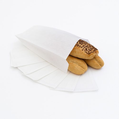 Papírtasak – fehér, fényes 1,5 kg (250 db/csomag)  
