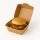 ÖKO kraft hamburger doboz – 11,5×10,5×8 cm (75 db/csomag)  