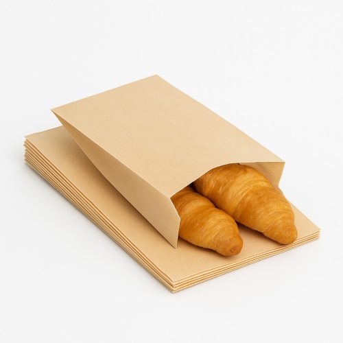 Pékáru tasak – barna, 0,5 kg, 11×23 cm (250 db/csomag; 2000 db/#)  