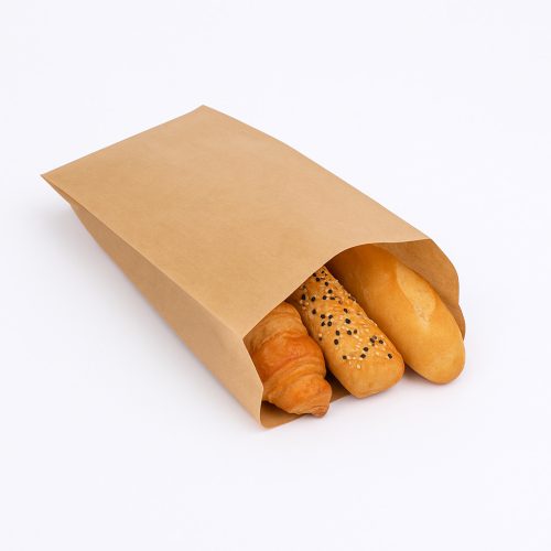 Pékáru tasak – barna, 1,5 kg, 17×35 cm (250 db/csomag; 1500 db/#)