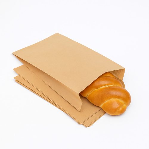 Pékáru tasak – barna, 2 kg, KÖZEPES, 21×35 cm (250 db/csomag; 1000 db/#) 
