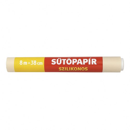 Sütőpapír 8mx38cm Szilikonos
