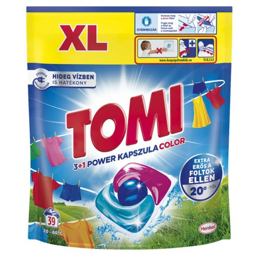Tomi folyékony kapszula 39db COLOR