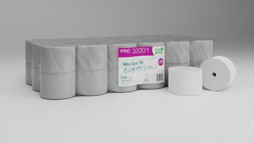 TUBELESS toalett papír, duda nélküli, 3 rétegű, 71,5 m, 36 tekercs/csom