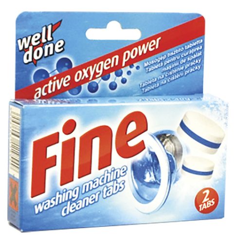 WellDone Fine Mosógép tisztító tabletta 80g