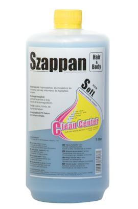 Clean Center Soft hair&body folyékony szappan 1 liter
