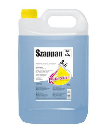 Clean Center Soft hair&body folyékony szappan 5 liter