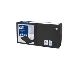   Tork Szalvéta – Fekete, 24x24 cm, 2 réteg, 200 lap/csomag