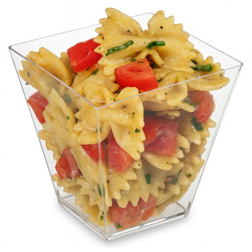 Kínáló tálka/Fingerfood cup 160ml 58x58x76mm 20db/cs
