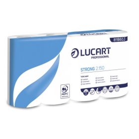   Lucart STRONG 2.150 E.Ü HT; 2rtg;150lap;8db/csom./ 8csomag/zsák