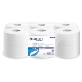   Lucart Strong 19 J Plus Mini toalettpapír 2 réteg cellulóz 170m 12tekercs/csomag