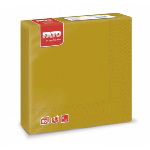 SZALVÉTA FATO ARANY 33x33, 2rtg, 20db/cs, 30cs#