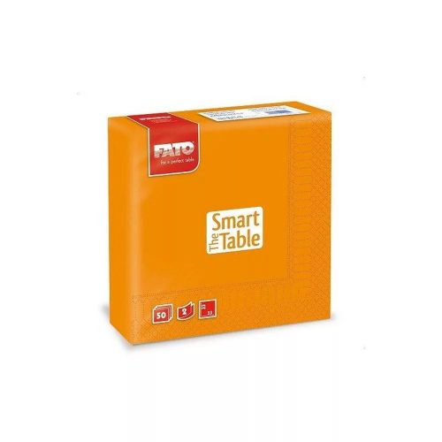 Szalvéta FATO NARANCSSÁRGA 50db/cs; 24cs/#;33x33,