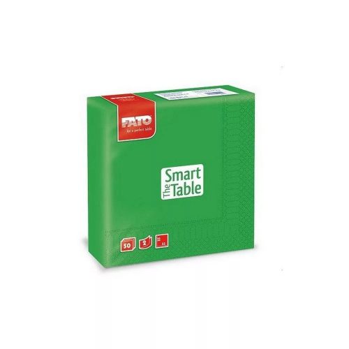 Szalvéta FATO SMARAGDZÖLD 50db/cs; 24cs/#;33x33cm