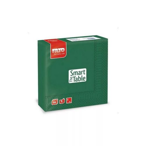 Szalvéta FATO ERDŐZÖLD 50db/cs; 24cs/#;33x33, 2rt