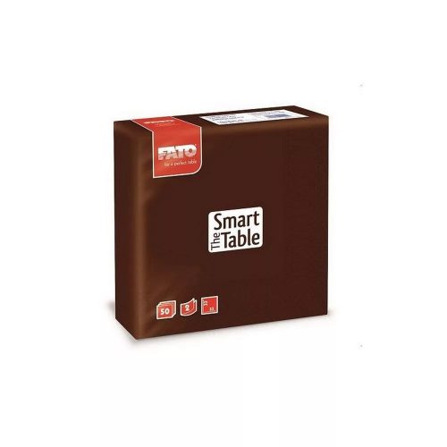 Szalvéta FATO CSOKOLÁDÉ 50db/cs; 24cs/#;33x33, 2rt