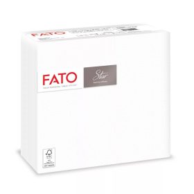 Fato Star szalvéta 2 rétegű 38x38cm Fehér 40 lap/csomag