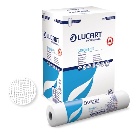 Lucart Strong 50 Joint ,ORVOSI LEPEDŐ,  6db/karton, 50cm széles, 50m hosszú