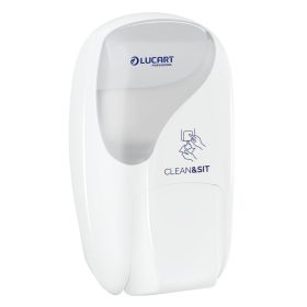   Identity Clean&Sit 400 toalettülőke tisztító adagoló fehér/áttetsző