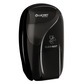   Identity Clean&Sit 400 toalettülőke tisztító adagoló fekete/áttetsző