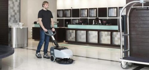 Nilfisk SC351 FULL PKG gyalogkíséretű padlótisztító gép 