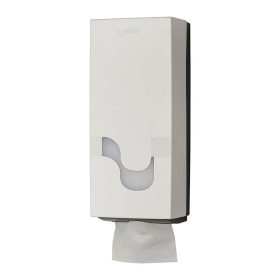   Celtex Megamini hajtogatott toalettpapír adagoló ABS fehér