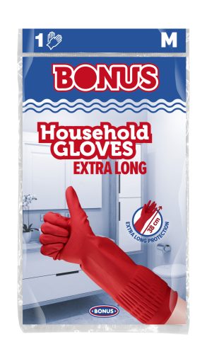 Gumikesztyű+ EXTRA hosszú  38cm, M méretben HoReCa