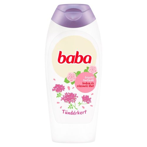 Baba tusfürdő bodza és rózsavíz 400 ml