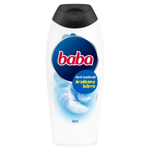 Baba tusfürdő FÉRFI Érzékeny bőrre 400 ml