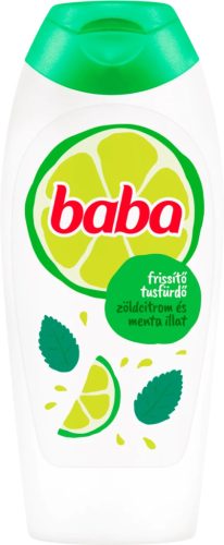 Baba tusfürdő zöldcitrom és menta 400 ml
