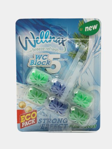 Wellnax Wc-frissítő Blokk 2x57g