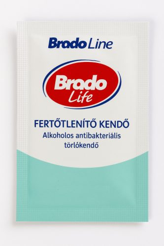 Brado fertőtlenítő kendő, 1 db tasak