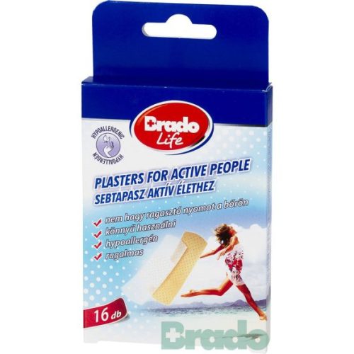 BradoLife sebtapasz Aktív, 16 db