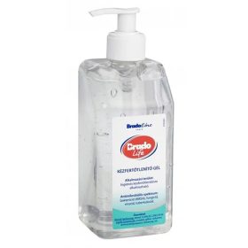 BradoLife kézfertőtlenítő gél, 500 ml