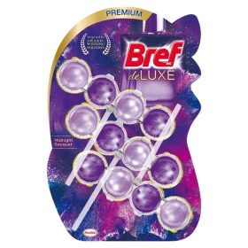   Bref DeLuxe Delicate golyós WC-frissítő  - Midnight Bouqet 4 kosaras 3 x 50g 