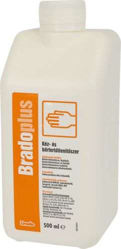 BradoPlus alkoholos kézfertőtlenítő, 1 l