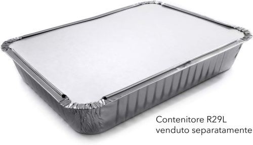 Contital CR9L karton fedél R9L alumínium tálcához, 100 db/csomag