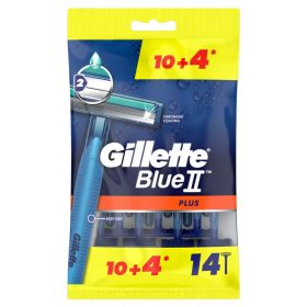 Gillette Blue II eldobható borotva 10+4 db