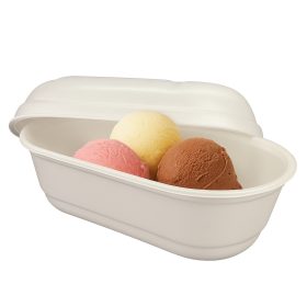 Fagyis doboz 750 ml, tetővel (30 db/csomag)