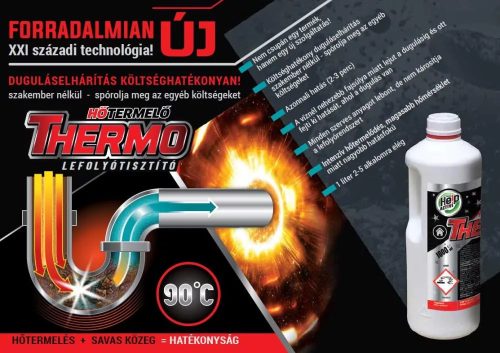 Help Active Thermo lefolyótisztító folyadék 1 L