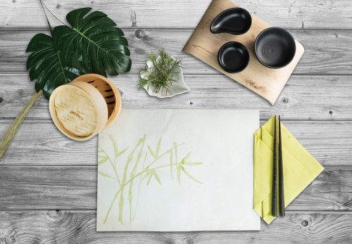 Infibra tányéralátét Asian mintás 30x40 cm 250 darab/csomag