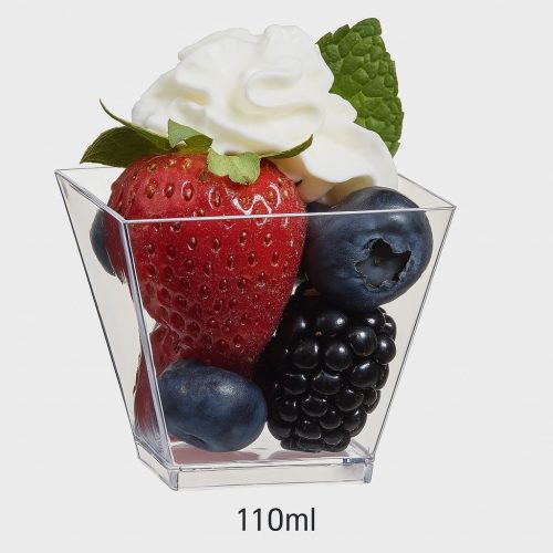 Kínáló tálka /Fingerfood cup 110ml 50db/csom