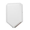 Kézszárító, rozsdamentes acél, fehér, légpengés 1000W